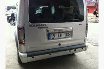 Ford Transit 2000–2014 гг. Хромированная накладка над номером (нержавейка) фото 5