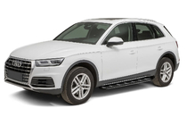 Audi Q5 2017-2025 гг. Боковые Подножки OEM V2 (2 шт., Алюминий) фото 2