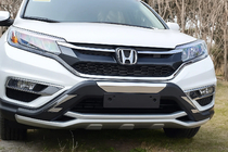 Honda CRV 2012-2016 гг. Передние и задние накладки 2015-2016 (2 шт) фото 1