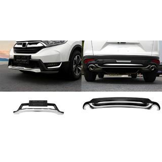 Передние и задние накладки 2016-2019 (2 шт) Honda CRV 2017-2022 гг. фото 2