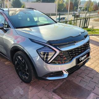 Дефлектор капота (EuroCap) Kia Sportage 2021- гг. фото 2
