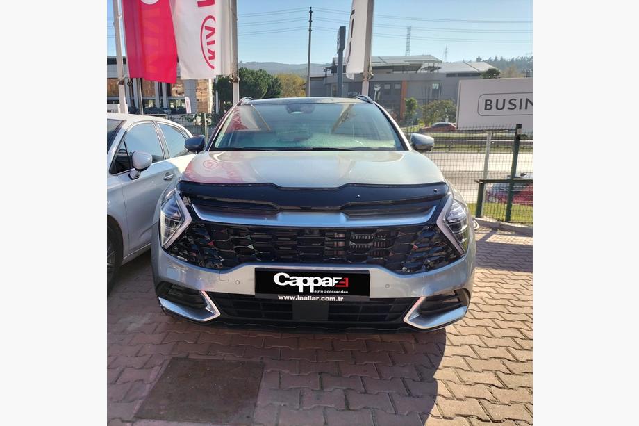 Kia Sportage 2021- гг. Дефлектор капота (EuroCap) Image