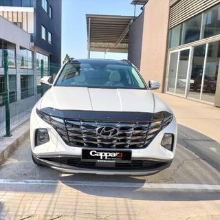 Дефлектор капота (EuroCap) Hyundai Tucson NX4 2021- гг. фото 3