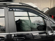 Mercedes Vito/V-class W447 2014- гг. Ветровики с хромированным молдингом (2 шт, Niken) фото 1