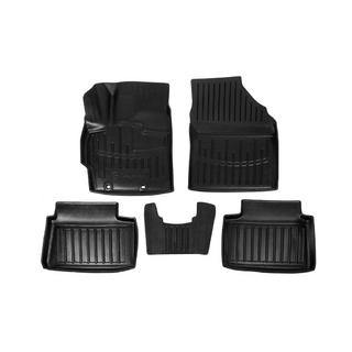 Коврики резиновые Stingray 3D для Yaris Cross (5 шт, полиуретан) фото 1