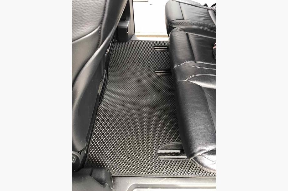 Mercedes Vito/V-class W447 2014- гг. Коврики EVA V-class ExtraLong 2 боковых (Только самовывоз, полный салон, Черный) Image