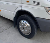 Volkswagen LT 1995-2006 гг. Колпаки из нержавеющей стали Exclusive V2 (2-кольцевой дизайн) фото 1