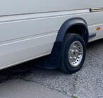 Volkswagen LT 1995-2006 гг. Колпаки из нержавеющей стали Exclusive V2 (2-кольцевой дизайн) фото 2