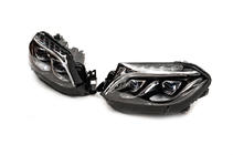 Mercedes GL/GLS class X166 2012-2019 гг. Передние фары Halogen to LED (для переоборудованных авто с GL в GLS, 2 шт.) фото 2