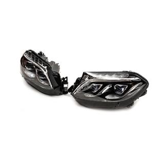 Передние фары Halogen to LED (для переоборудованных авто с GL в GLS, 2 шт.) фото 2