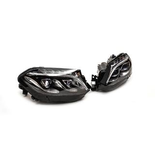 Передние фары Halogen to LED (для переоборудованных авто с GL в GLS, 2 шт.) фото 3