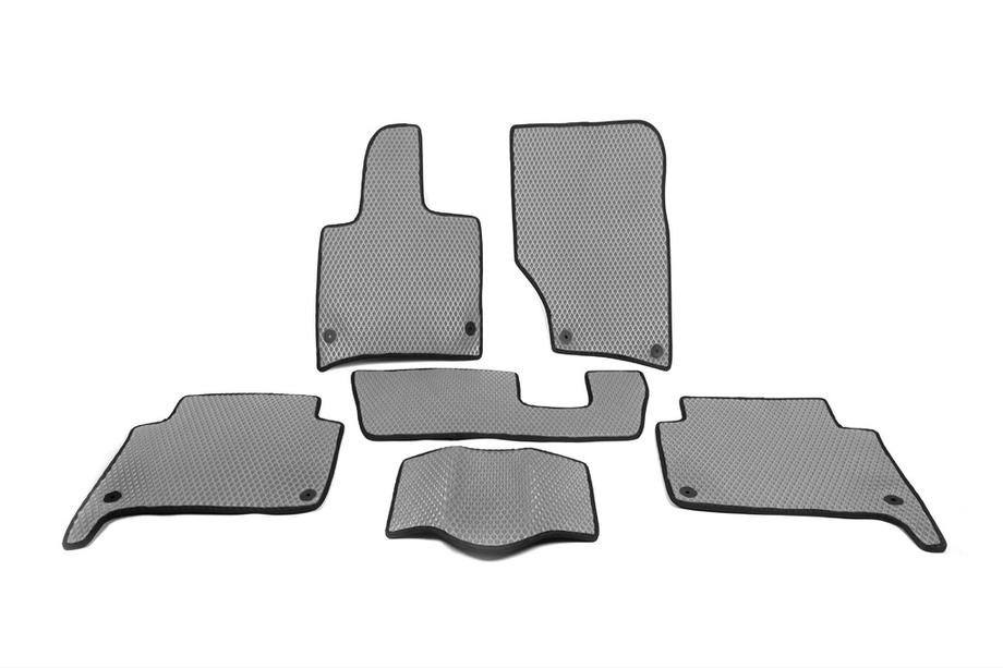 Audi Q7 2005-2015 гг. Коврики EVA (Серые) Image