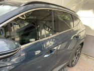 Hyundai Tucson NX4 2021- гг. Нижние молдинги окон нержавейка (6 шт) Carmos - Турецкая Нержавеющая Сталь фото 3