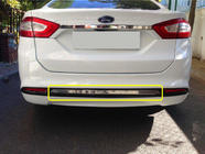 Ford Mondeo 2014-2022 гг. Накладка на задний бампер нержавейка фото 1