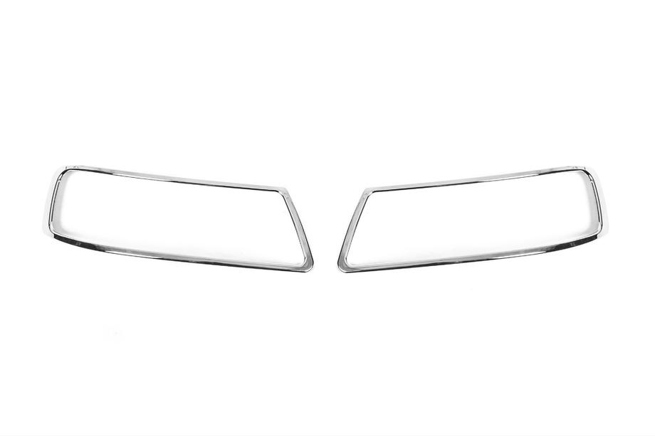 Audi A3 1996-2003 гг. Хром Накладки на Фары (2 шт) Image