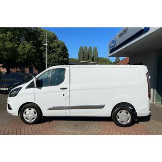 Дверные молдинги Carmos (5 шт, нержавейка) Ford Custom 2013-2022 гг. фото 3