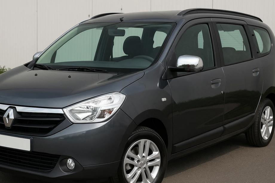 Dacia Lodgy 2012-2022 гг. Накладки на Зеркала (2 шт, ABS) Image