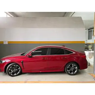 Нижние молдинги стекол нержавейка (8 шт) Honda Civic Sedan 2021- гг. фото 2
