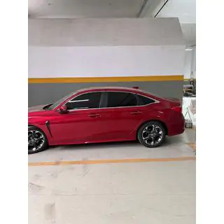 Нижние молдинги стекол нержавейка (8 шт) Honda Civic Sedan 2021- гг. фото 3