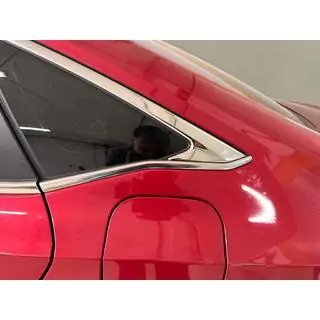 Нижние молдинги стекол нержавейка (8 шт) Honda Civic Sedan 2021- гг. фото 4