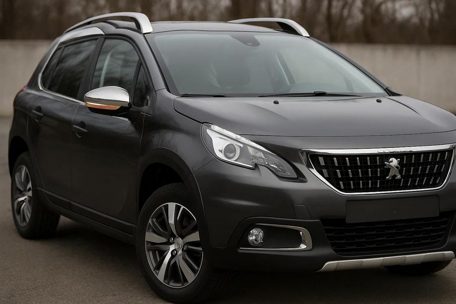Peugeot 2008 2013-2019 гг. Накладки на Зеркала 2016-2019 (2 шт, Нержавейка) Image