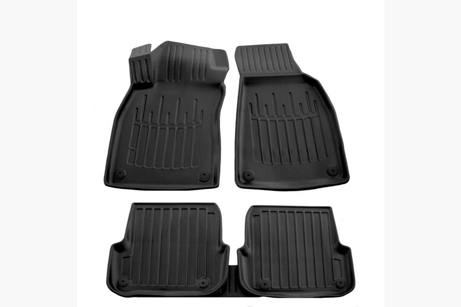Audi A6 C6 2004-2011 гг. Резиновые коврики Stingray 3D (2006-2011, комплект 5 шт.) Image