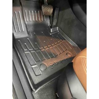 Коврики резиновые Stingray 3D (5 шт, полиуретан) BMW X4 F26 2014-2018 гг. фото 1