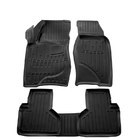 Chevrolet Niva 1998-2020 гг. Коврики резиновые Stingray 3D (4 шт, полиуретан) фото 1