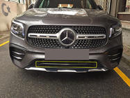 Mercedes GLB X247 2019- гг. Хромированная накладка на передний бампер (нерж сталь) фото 1