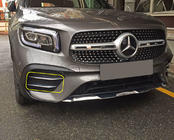 Mercedes GLB X247 2019- гг. Боковые накладки из нержавеющей стали на передний бампер фото 1