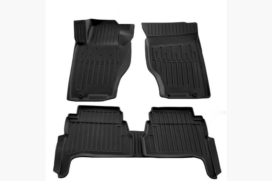 Kia Sorento I BL 2002-2009 гг. Коврики резиновые Stingray 3D (5 шт, полиуретан) Image
