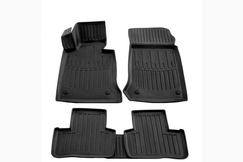 Mercedes GLK class X204 2008-2015 гг. Коврики резиновые Stingray 3D (5 шт, полиуретан) Image