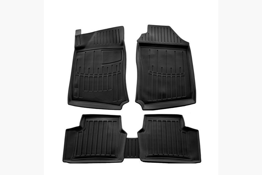 Opel Vectra B 1995-2002 гг. Коврики резиновые Stingray 3D (5 шт, полиуретан) Image
