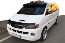 Hyundai H200, H1, Starex 1998-2007 гг. Накладки на Зеркала (2 шт, Пластик) фото 3