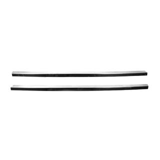 Наружные молдинги окон (2 шт, нержавейка) Hyundai H300, H1, Starex 2008-2020 гг. фото 2