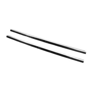 Наружные молдинги окон (2 шт, нержавейка) Hyundai H300, H1, Starex 2008-2020 гг. фото 3