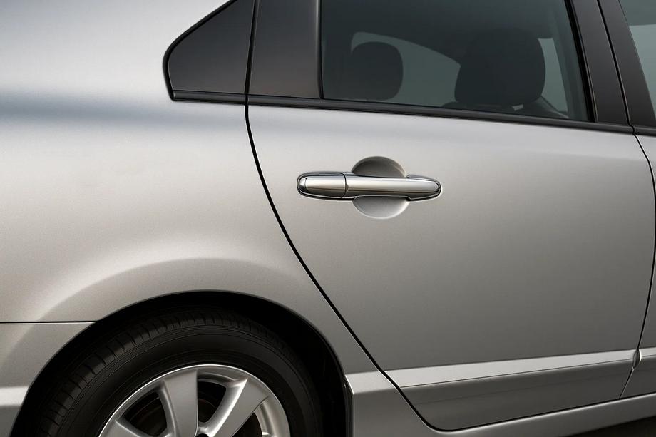 Honda Civic Sedan VIII 2006-2011 гг. Хромированные Накладки на Ручки (4 шт., Нержавейка) Фото 2