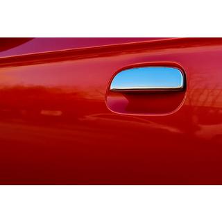 Хромированные Накладки на Ручки (4 шт., Нержавейка) Kia Soul I 2008-2013 гг. фото 3