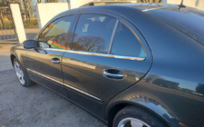 Mercedes E-class W211 2002-2009 гг. Хромированные Окантовки Окон Нержавейка SD, Carmos - Турецкая сталь (4 шт) фото 9
