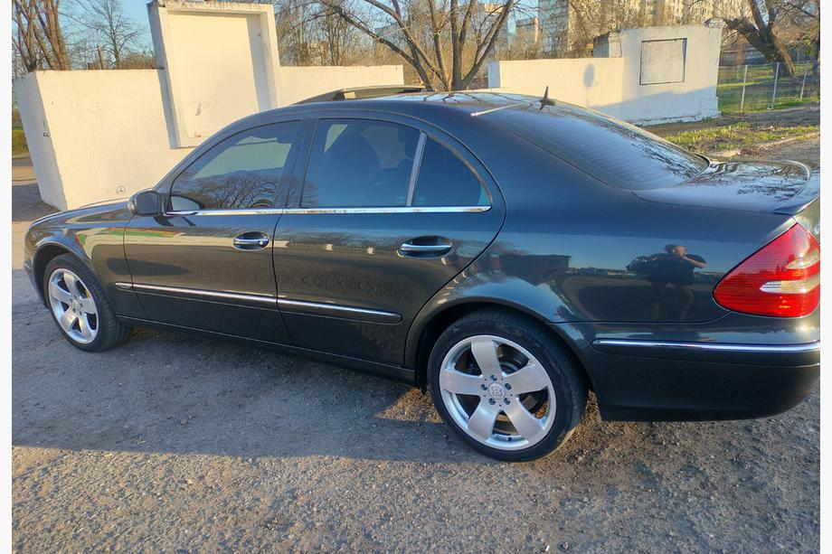 Mercedes E-class W211 2002-2009 гг. Хромированные Окантовки Окон Нержавейка SD, Carmos - Турецкая сталь (4 шт) Фото 8