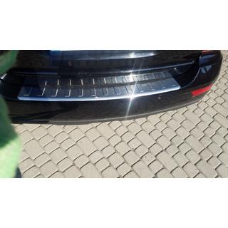 Накладка на задний бампер OmsaLine нержавеющая сталь Mercedes ML W164 2005-2011 гг. фото 2